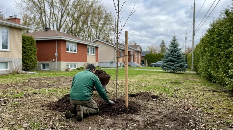Plantation d'arbre Terrebonne